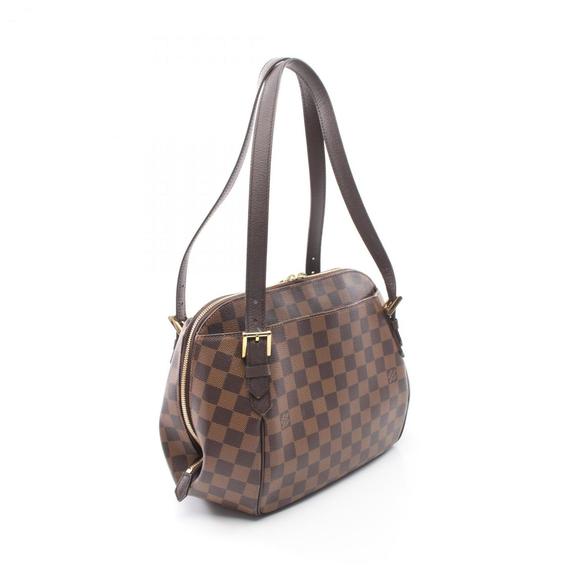 LOUIS VUITTON Belem MM Damier Ebene Shoulder Bag Brown N51174 - Picture 3 of 11